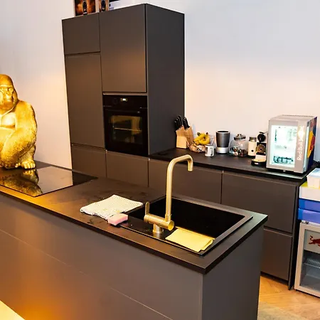 شقة Modernes Altstadt Loft كلاغنفورت